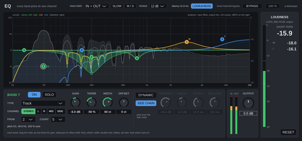 EQ plugin window